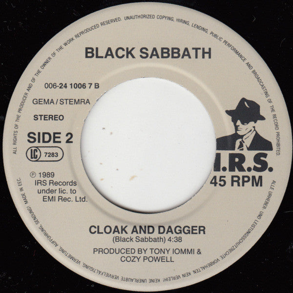 Black Sabbath : Headless Cross (7", Single)