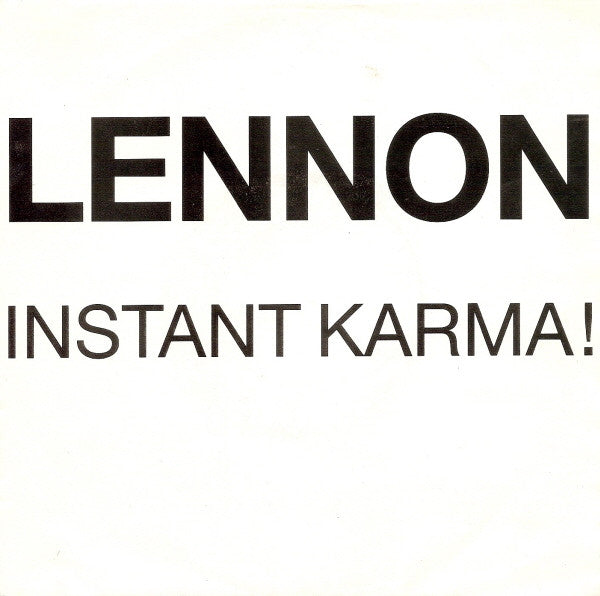 Lennon* : Instant Karma! (7", Single)