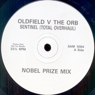 Mike Oldfield V The Orb : Sentinel (Total Overhaul) (12", Promo)