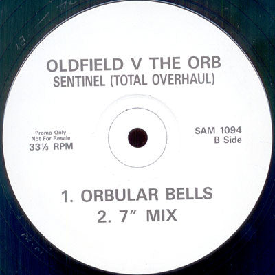 Mike Oldfield V The Orb : Sentinel (Total Overhaul) (12", Promo)