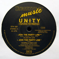 Unity (2) Featuring The Fresh Kid : Join The Party Line ! (12")