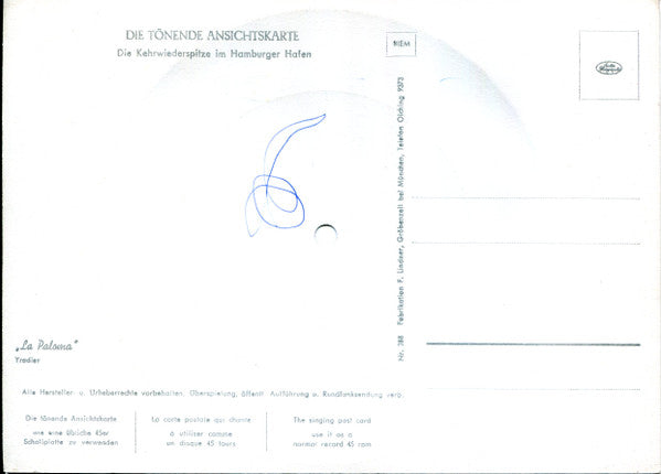 Unknown Artist : La Paloma (Flexi, 6", S/Sided, Card)