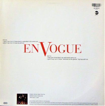 En Vogue : Give It Up, Turn It Loose (12", Maxi)