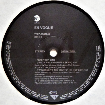 En Vogue : Give It Up, Turn It Loose (12", Maxi)