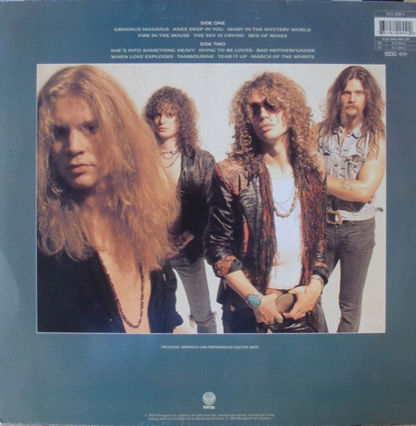 Electric Boys : Groovus Maximus (LP, Album)