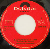 Franz Josef Degenhardt : Sacco Und Vanzetti (7", Single)