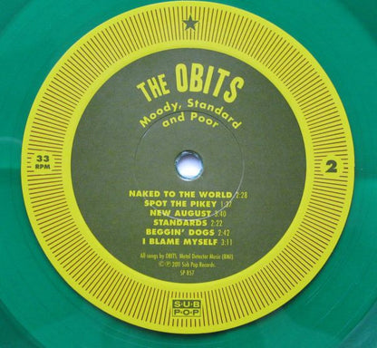 Obits : Moody, Standard And Poor (LP, Album, Gre)