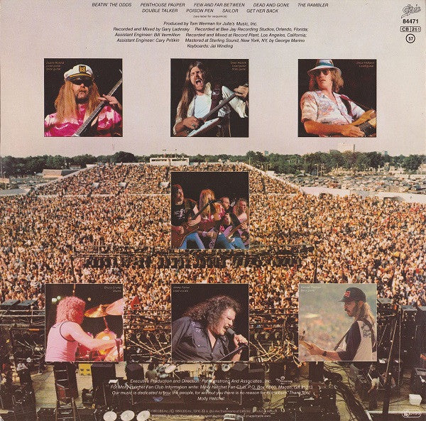 Molly Hatchet : Beatin' The Odds (LP, Album)
