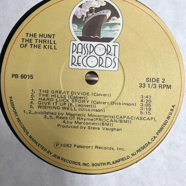 The Hunt (2) : The Thrill Of The Kill (LP, Album)