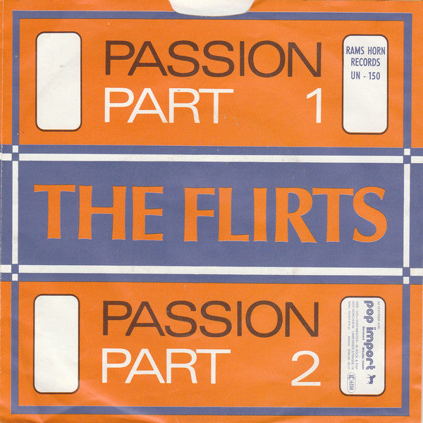 The Flirts : Passion (7", Single)
