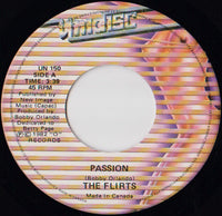 The Flirts : Passion (7", Single)