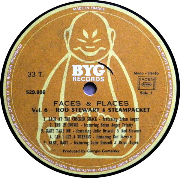 Rod Stewart + Steampacket* : Rod Stewart + Steampacket (LP)