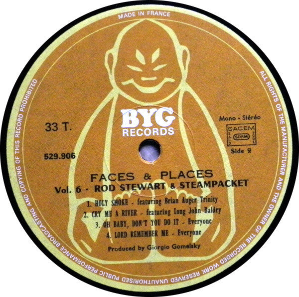 Rod Stewart + Steampacket* : Rod Stewart + Steampacket (LP)