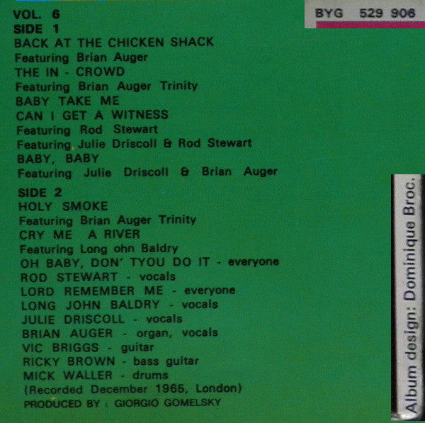 Rod Stewart + Steampacket* : Rod Stewart + Steampacket (LP)
