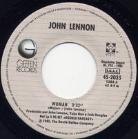 John Lennon : Woman (7", Single)