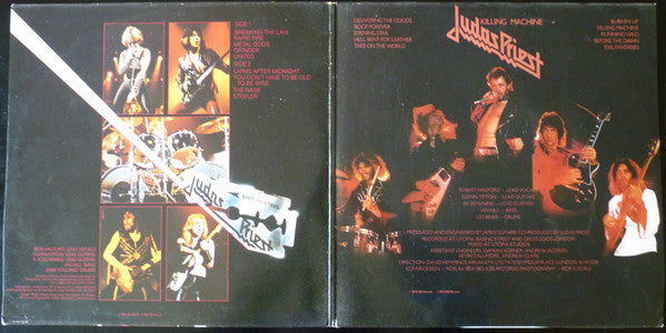 Judas Priest : British Steel / Killing Machine (LP, Album, RE + LP, Album, RE + Comp)