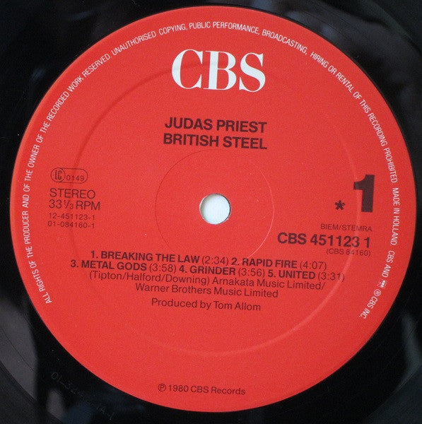 Judas Priest : British Steel / Killing Machine (LP, Album, RE + LP, Album, RE + Comp)