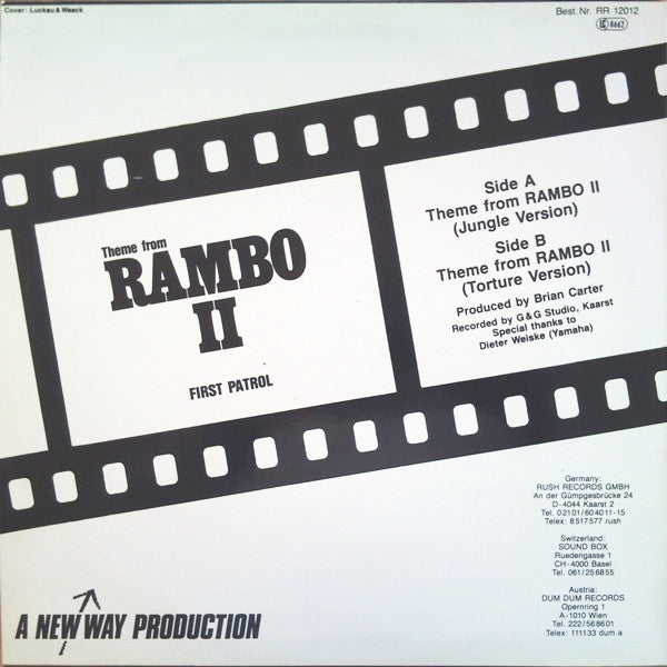 First Patrol : Theme From Rambo II (12")