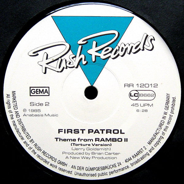 First Patrol : Theme From Rambo II (12")