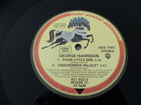 George Harrison : Cheer Down (12", Single)