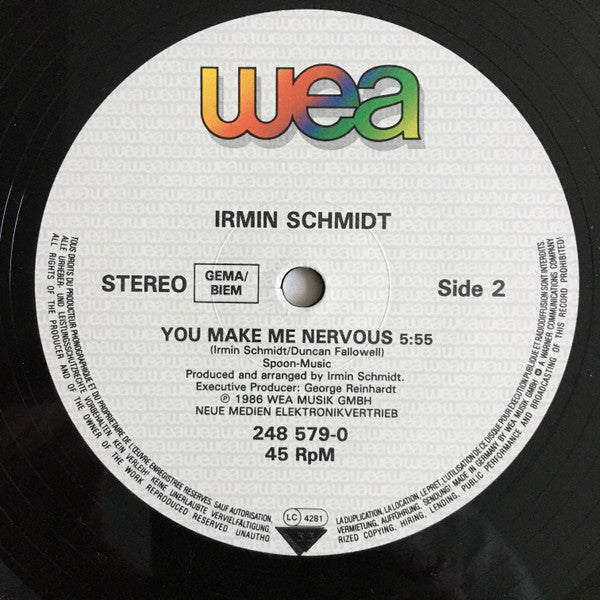 Irmin Schmidt : Roll On, Euphrates (12")