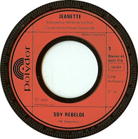 Jeanette (6) : Soy Rebelde (7", Single)