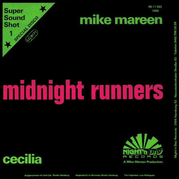 Mike Mareen : Cecilia (7", Single)