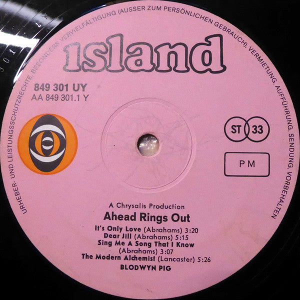 Blodwyn Pig : Ahead Rings Out (LP, Album, Gat)