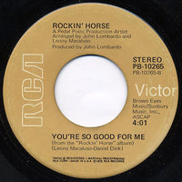 Rockin' Horse (2) : Love Do Me Right (7", Single)