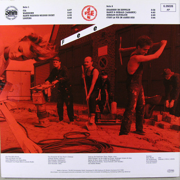FEE : Große Taten - Krumme Dinger (LP, Album)