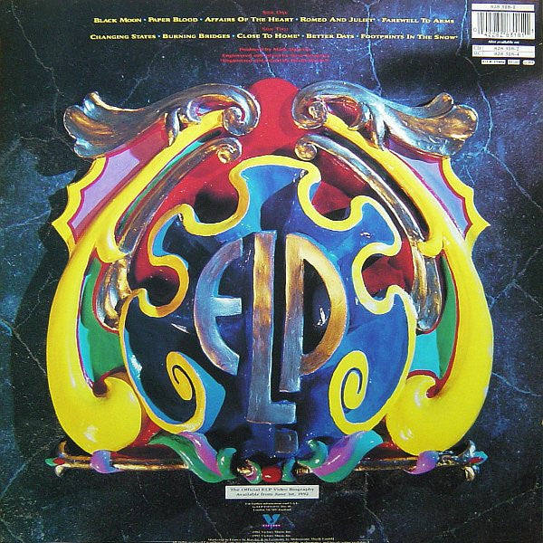 Emerson, Lake & Palmer : Black Moon (LP, Album)