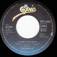 The Romantics : Talking In Your Sleep (7", Single)