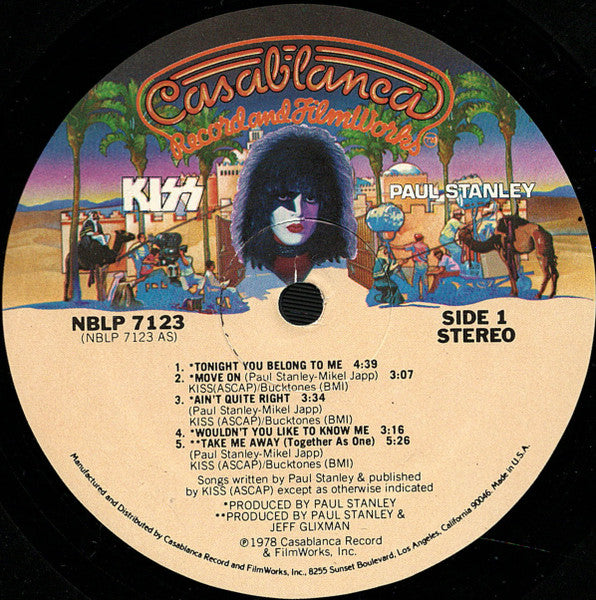Kiss, Paul Stanley : Paul Stanley (LP, Album)