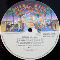 Kiss : Rock And Roll Over (LP, Album, RE)