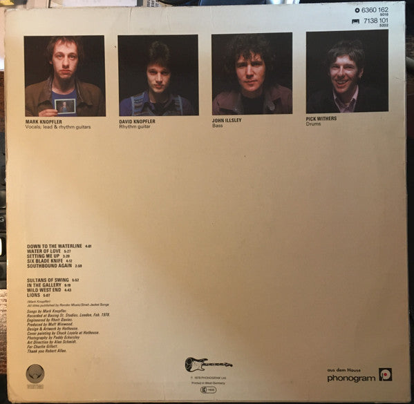 Dire Straits : Dire Straits (LP, Album, RE)