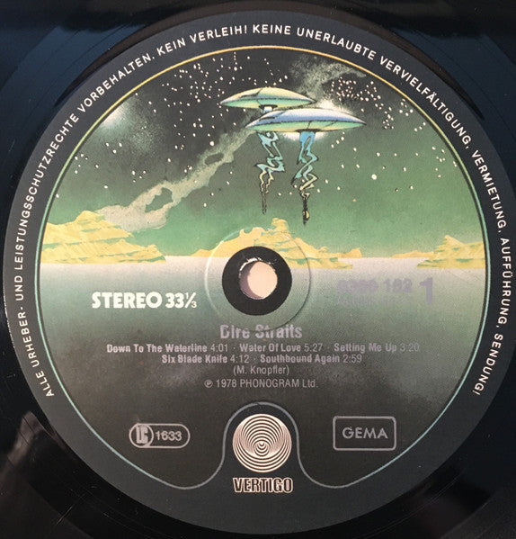 Dire Straits : Dire Straits (LP, Album, RE)