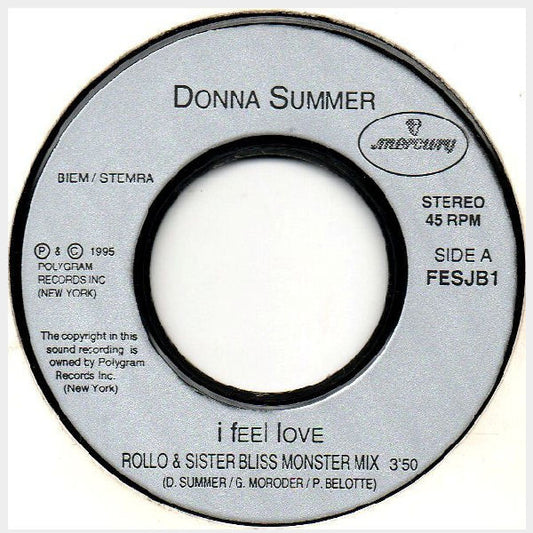 Donna Summer : I Feel Love (7")