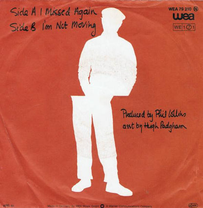 Phil Collins : I Missed Again (7", Single)