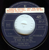 Shlomo Artzi : At Veani (7", Single)