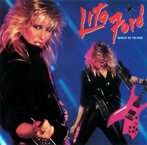 Lita Ford : Dancin' On The Edge (LP, Album)