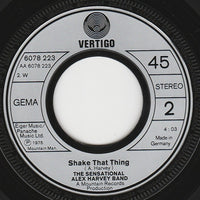 The Sensational Alex Harvey Band : Gamblin' Bar Room Blues (7", Single)