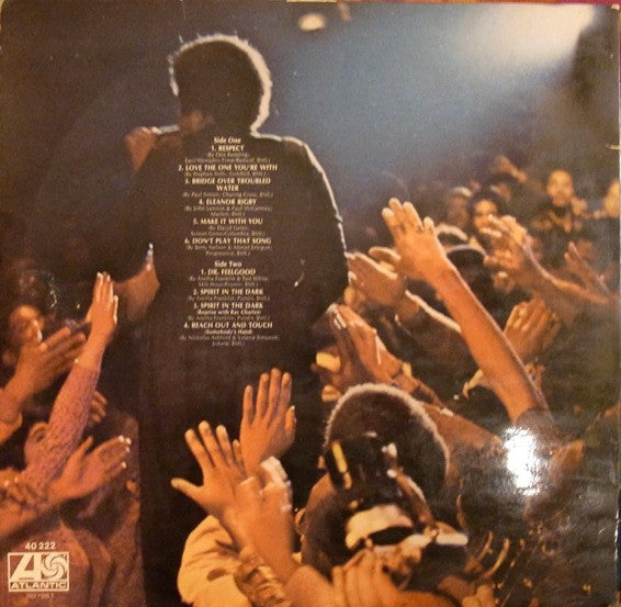 Aretha Franklin : Aretha Live At Fillmore West (LP, Album, Gat)