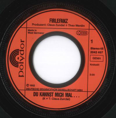 Firlefanz : Du Kannst Mich Mal... (7", Single)