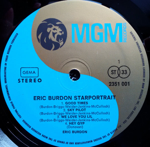 Eric Burdon : Starportrait (2xLP + Box, Comp)