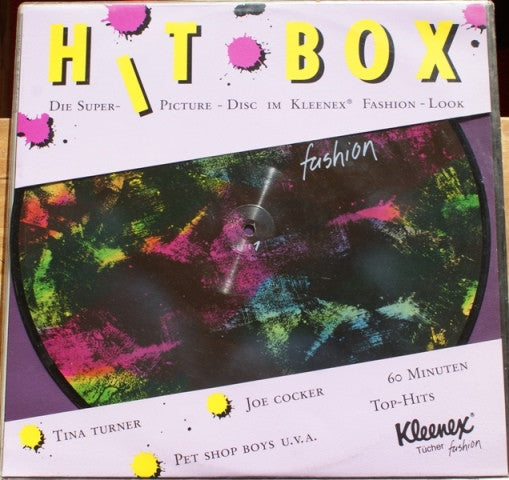 Various : Hit Box - Die Super-Picture-Disc Im Kleenex Fashion-Look (LP, Comp, Ltd, Pic)