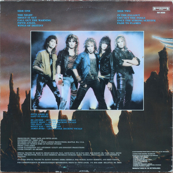 Fifth Angel : Fifth Angel (LP, Album)