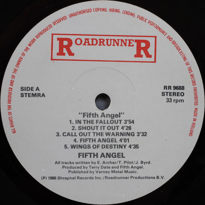 Fifth Angel : Fifth Angel (LP, Album)