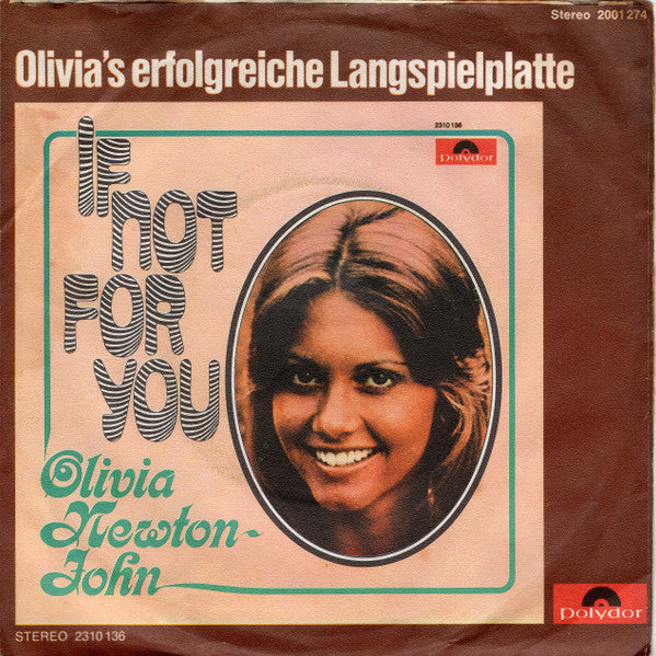 Olivia Newton-John : Unten Am Fluß, Der Ohio Heißt (7", Single, RP)