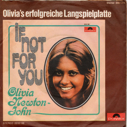 Olivia Newton-John : Unten Am Fluß, Der Ohio Heißt (7", Single, RP)