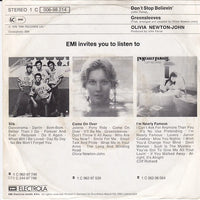 Olivia Newton-John : Don't Stop Believin' (7")